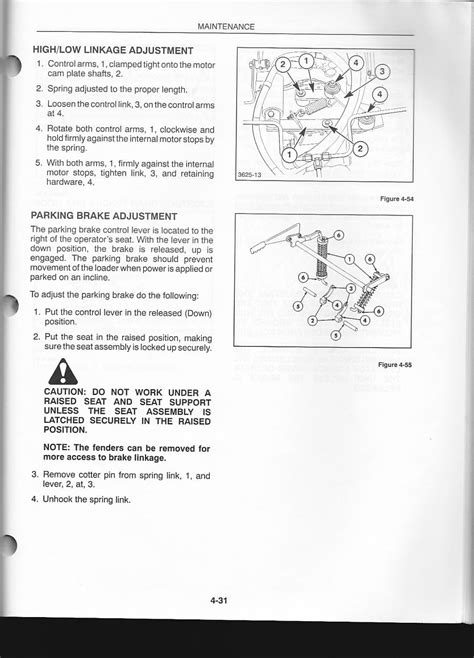 ls170 new holland skid steer parking brake adjustment|new holland ls170 manual.